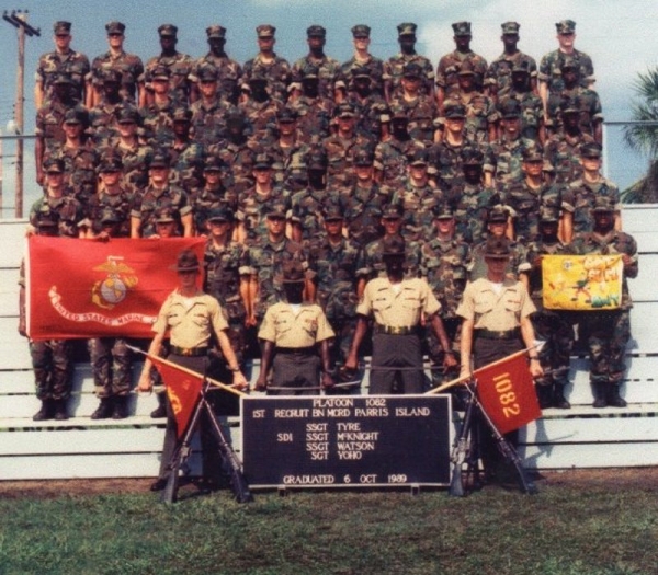 1989,MCRD Parris Island,Platoon 1082