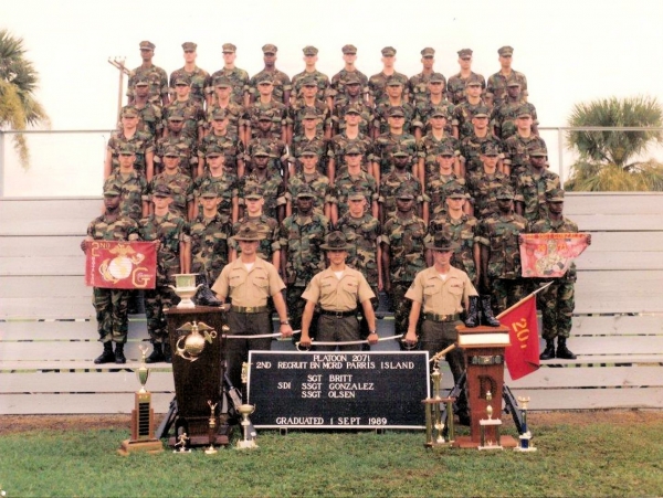 1989,MCRD Parris Island,Platoon 2071