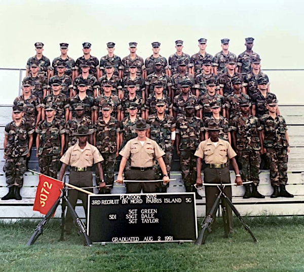 1991, MCRD Parris Island, Platoon 3072