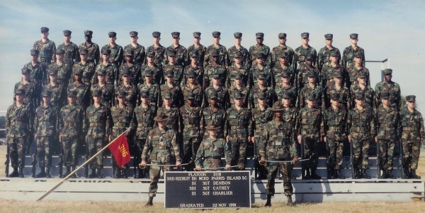 1991,MCRD Parris Island,Platoon 3116