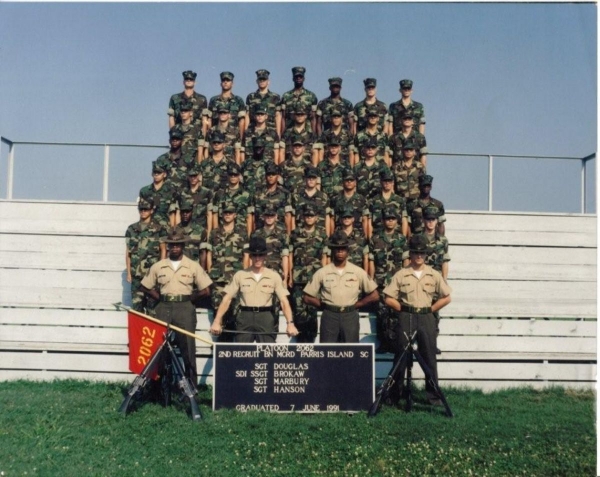 1991,MCRD Parris Island,Platoon 2062