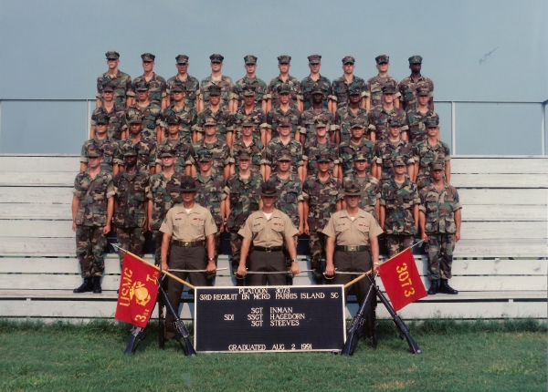 1991,MCRD Parris Island,Platoon 3073