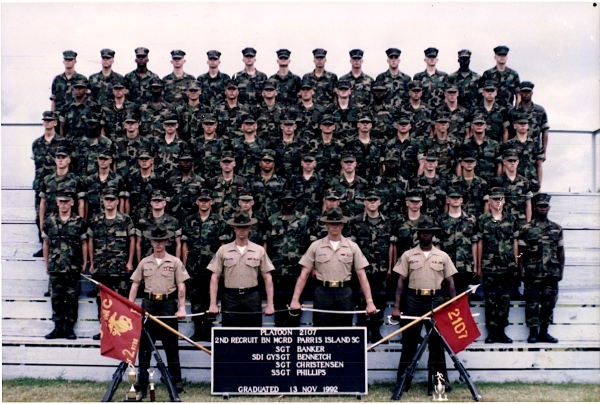 1992, MCRD Parris Island, Platoon 2107