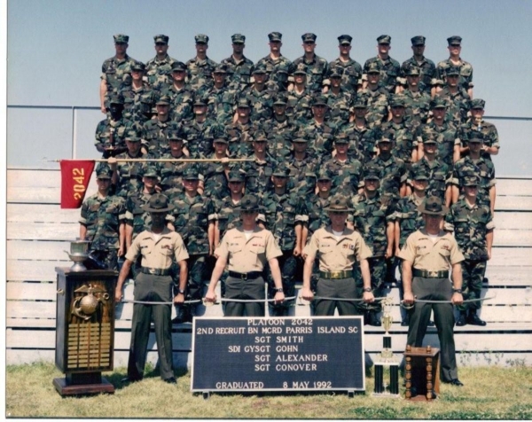 1992,MCRD Parris Island,Platoon 2042