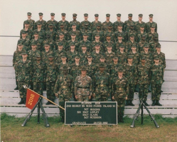 1992,MCRD Parris Island,Platoon 2018