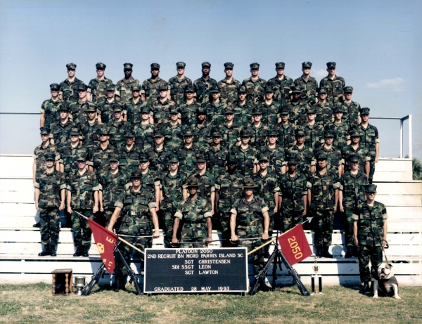 1993, MCRD Parris Island, Platoon 2050