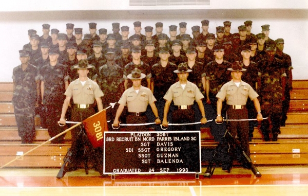 1993,MCRD Parris Island,Platoon 3081