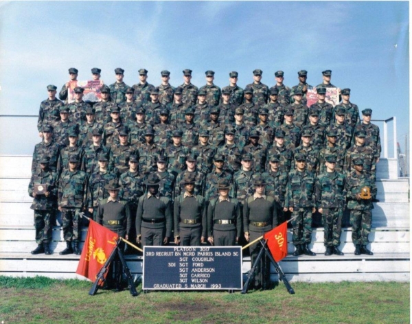 1993,MCRD Parris Island,Platoon 3017