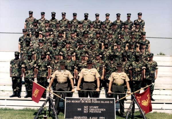 1994, MCRD Parris Island, Platoon 2181