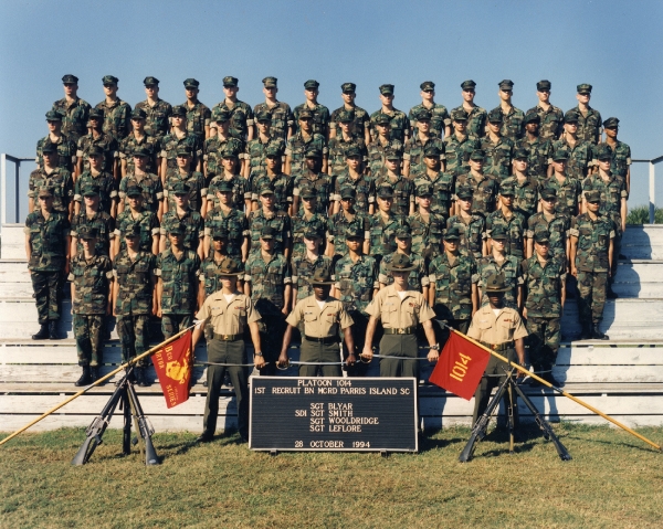 1994,MCRD Parris Island,Platoon 1014