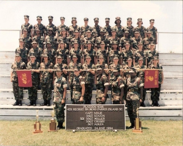 1994,MCRD Parris Island,Platoon 4016