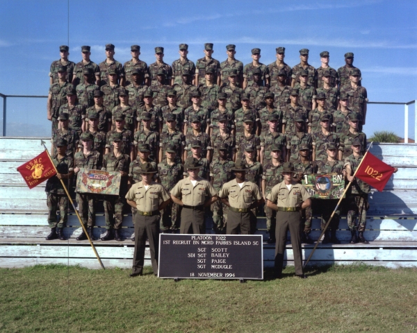 1994,MCRD Parris Island,Platoon 1022