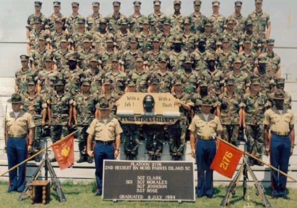 1994,MCRD Parris Island,Platoon 2176