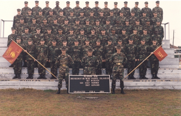1994,MCRD Parris Island,Platoon 3133