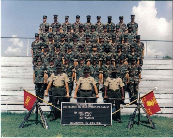 1994,MCRD Parris Island,Platoon 3180