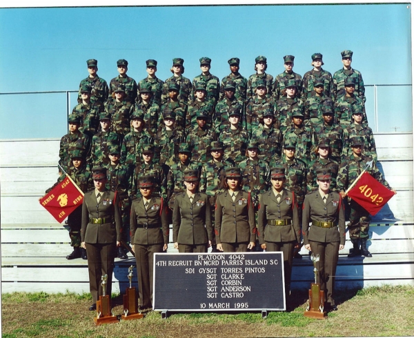 1995,MCRD Parris Island,Platoon 4042