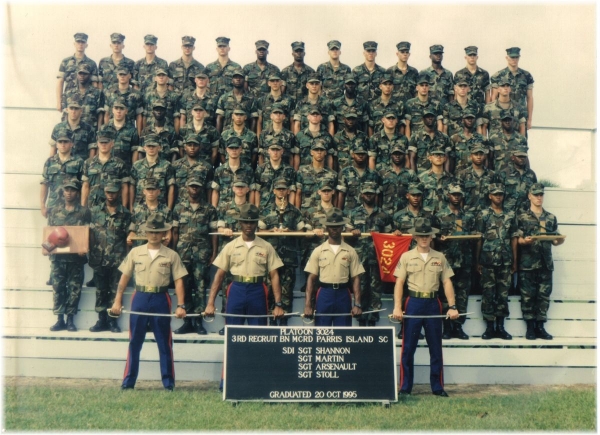 1995,MCRD Parris Island,Platoon 3024
