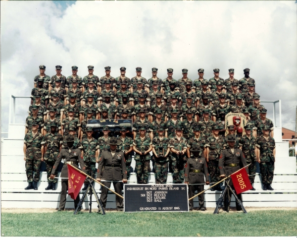 1995,MCRD Parris Island,Platoon 2005