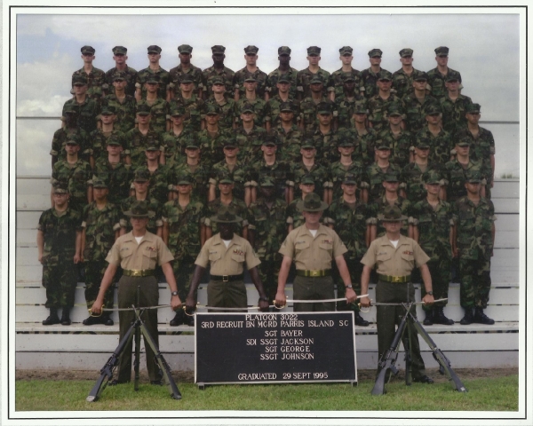 1995,MCRD Parris Island,Platoon 3022