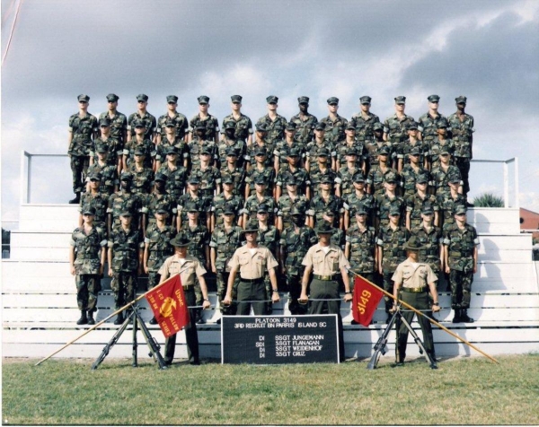 1996,MCRD Parris Island,Platoon 3149