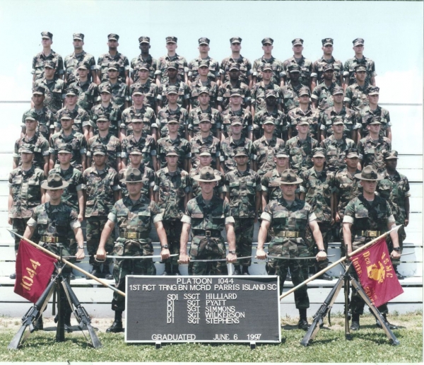 1997,MCRD Parris Island,Platoon 1044