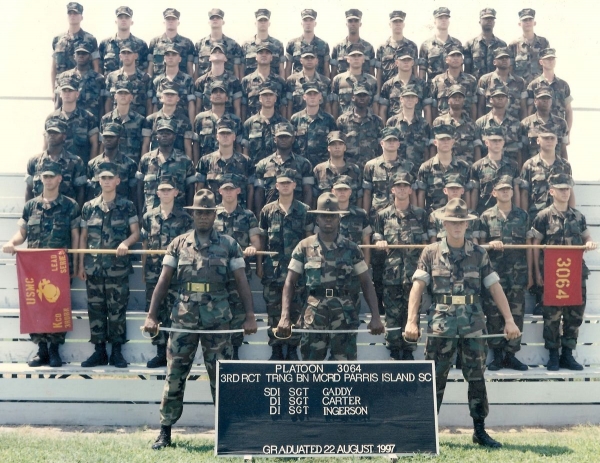 1997,MCRD Parris Island,Platoon 3064