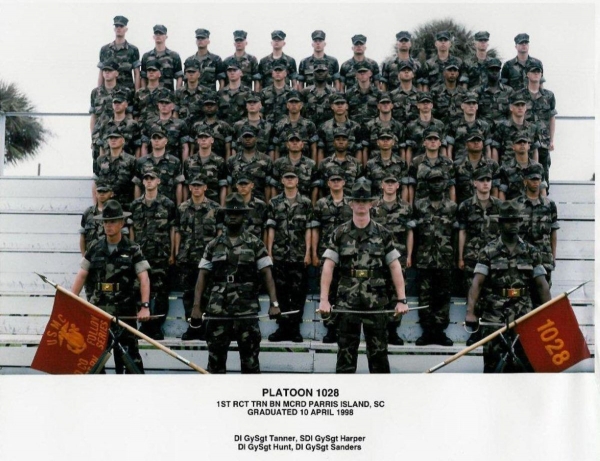 1998,MCRD Parris Island,Platoon 1028