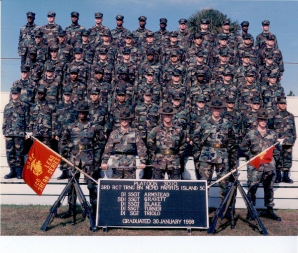 1998,MCRD Parris Island,Platoon 3010