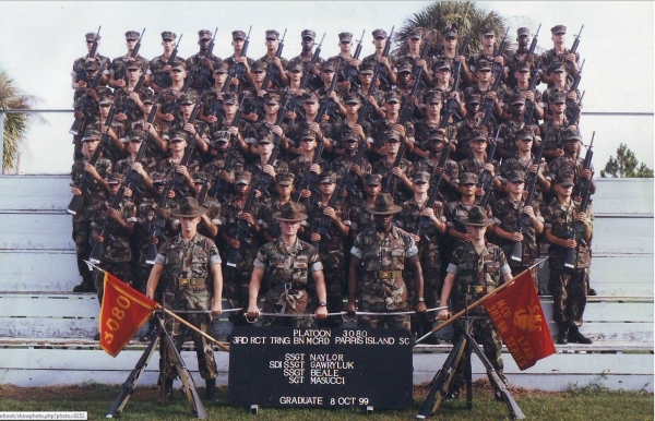 1999,MCRD Parris Island,Platoon 3080
