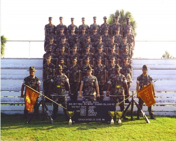 1999,MCRD Parris Island,Platoon 3054