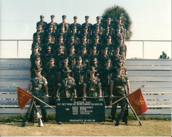 1999,MCRD Parris Island,Platoon 1034