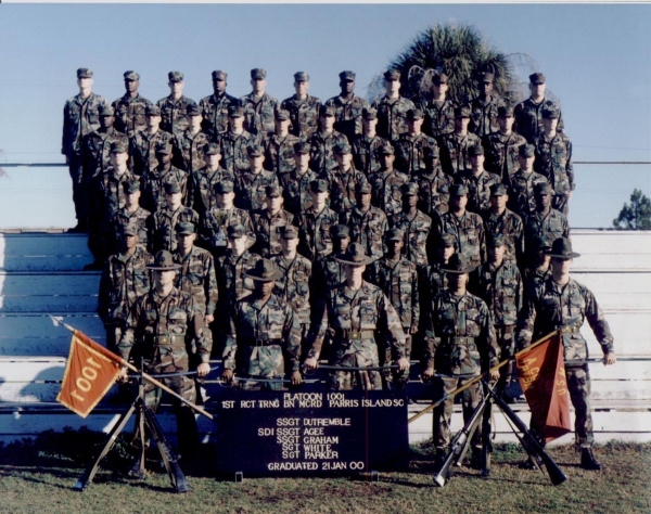 2000,MCRD Parris Island,Platoon 1001