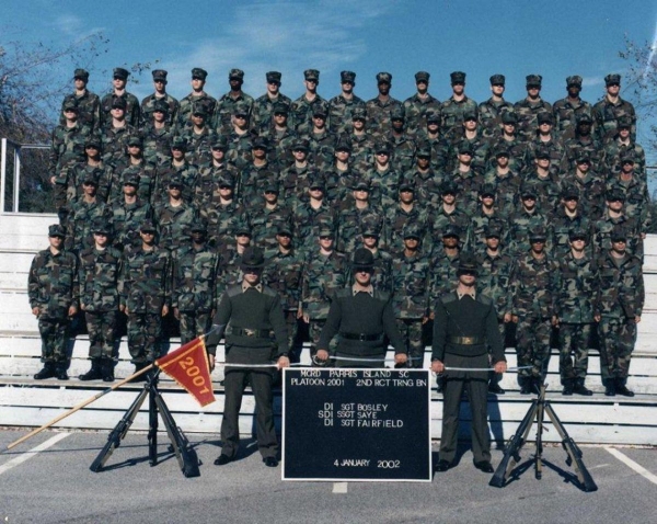 2002,MCRD Parris Island,Platoon 2001