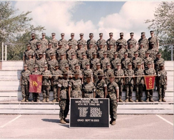 2003,MCRD Parris Island,Platoon 4029