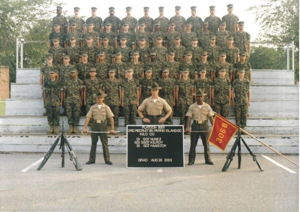 2003,MCRD Parris Island,Platoon 3068