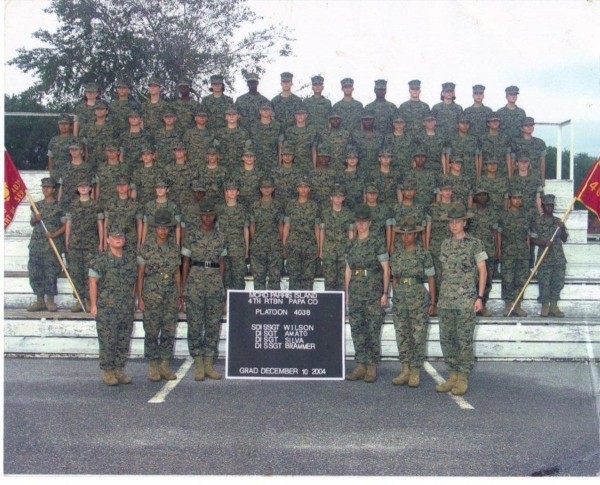 2004,MCRD Parris Island,Platoon 4038
