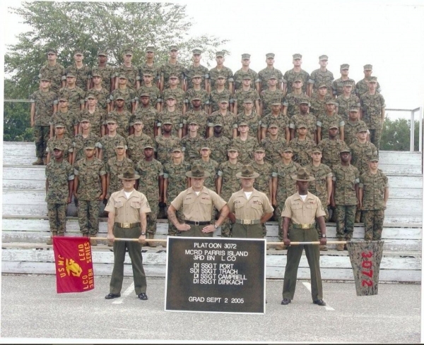 2005,MCRD Parris Island,Platoon 3072