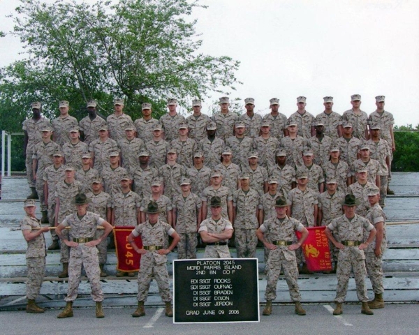 2006,MCRD Parris Island,Platoon 2045