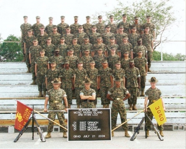 2006,MCRD Parris Island,Platoon 3060