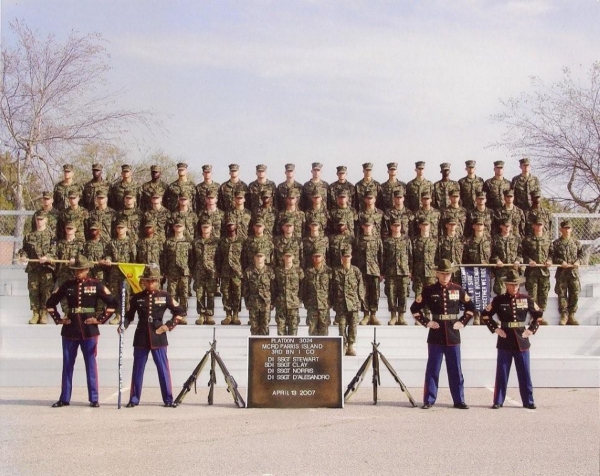 2007,MCRD Parris Island,Platoon 3024