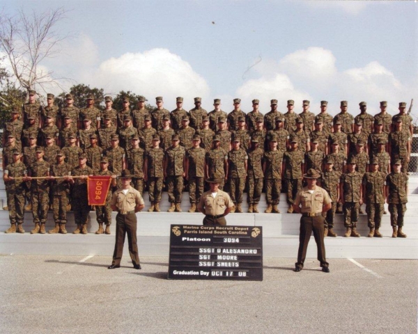 2008,MCRD Parris Island,Platoon 3094
