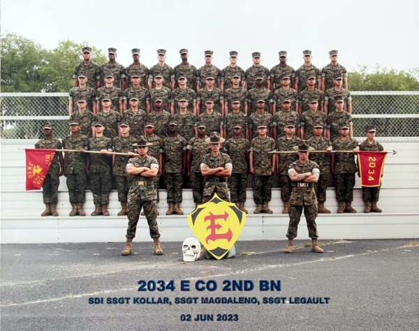 2023, MCRD Parris Island, Platoon 2034