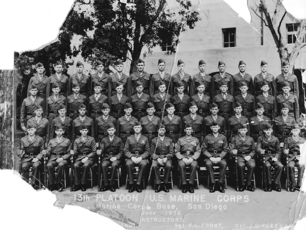 1938,Marine Corps Base San Diego,Platoon 13
