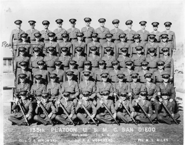 1940,MCRD San Diego,Platoon 135 