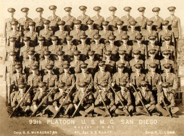 1941,MCRD San Diego,Platoon 99