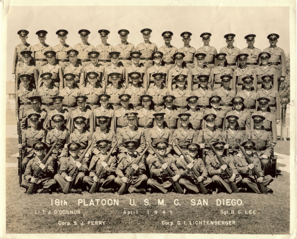 1941,MCRD San Diego,Platoon 18