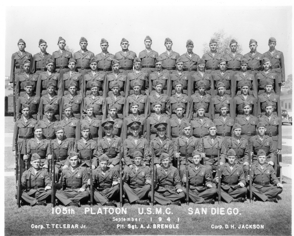 1941,Marine Corps Base San Diego,Platoon 105