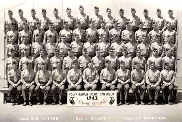 1942,MCRD San Diego,Platoon 453