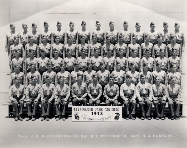 1942,MCRD San Diego,Platoon 467