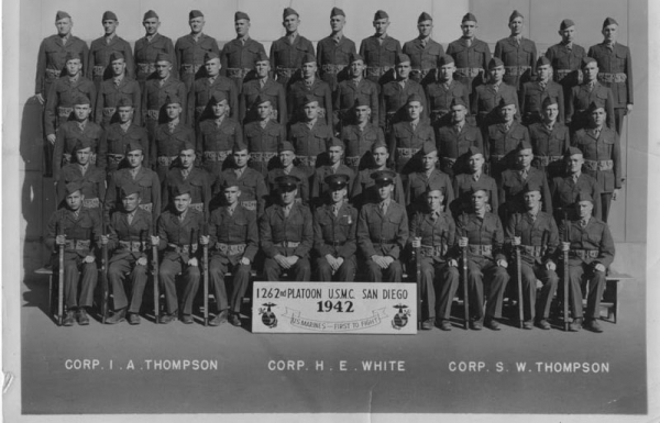 1942,MCRD San Diego,Platoon 1262